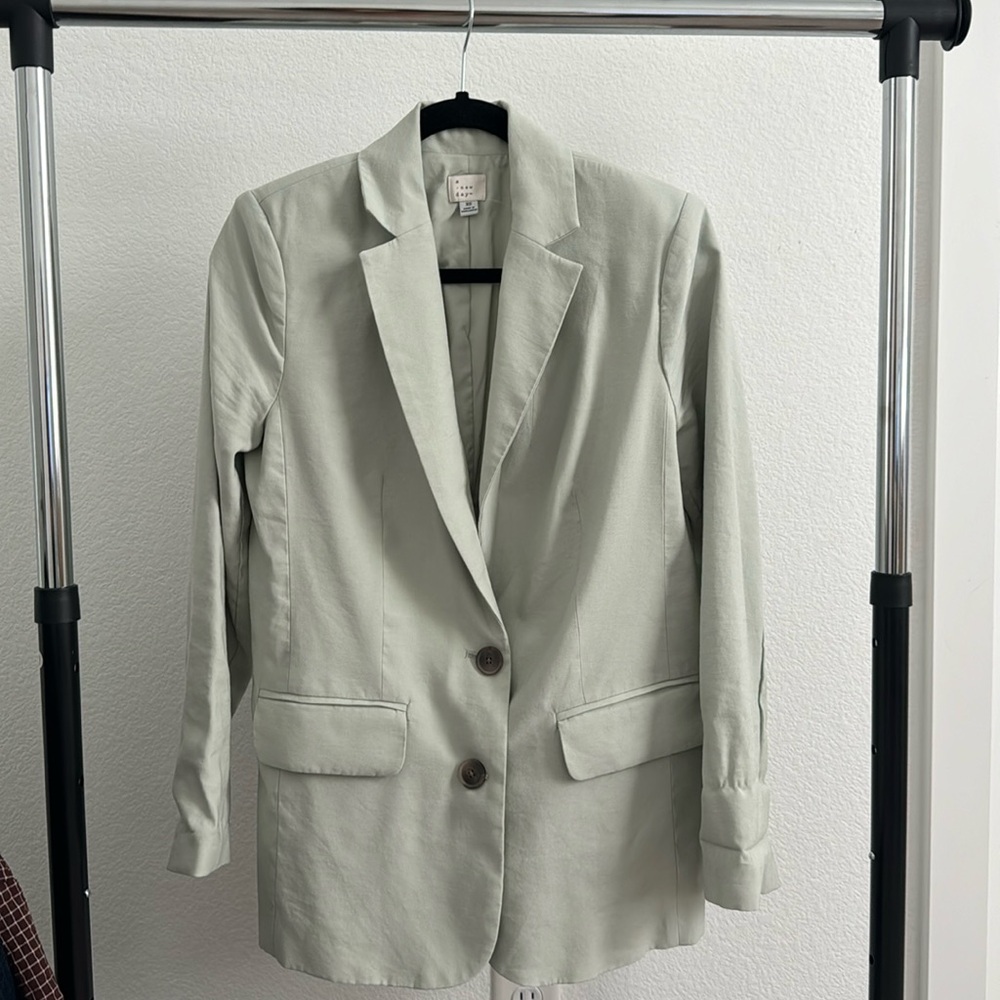 Target oversized blazer in the color mint